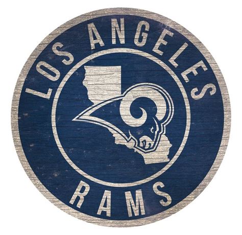 los angeles rams house sign in wood or metal|Rams House Sign .